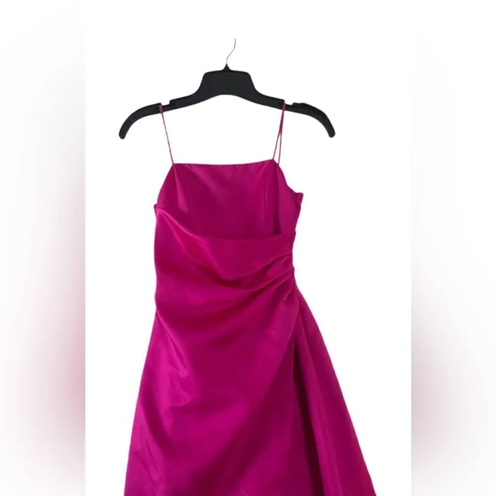 David's Bridal Pink Gown | Prom/ Party Dress - Size 12 - Picture 5 of 7